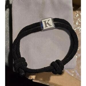 Wander Prints Initial K bracelet